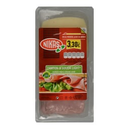 ΝΙΚΑΣ | Σετ Ζαμπόν & Τυρί Gouda Light 280g