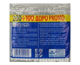 TIPERS | Μπατονέτες  200+100 Τεμάχια Δώρο
