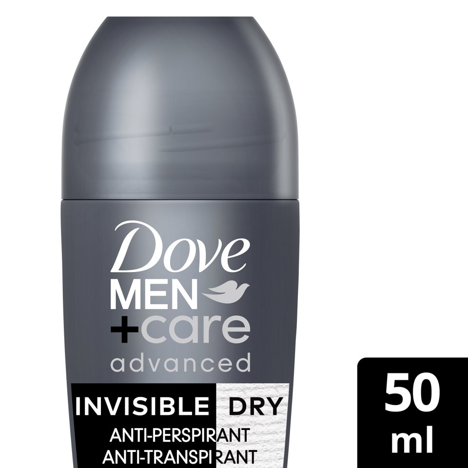 Αποσμητικό Roll On Men Advanced Care Invisible Dry 50ml