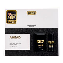 STR8 | XMAS ΣΕΤ ΔΩΡΟΥ AHEAD AFTER SHAVE LOTION ΚΑΙ ΑΠΟΣΜΗΤΙΚΟ 1 ΤΕΜ