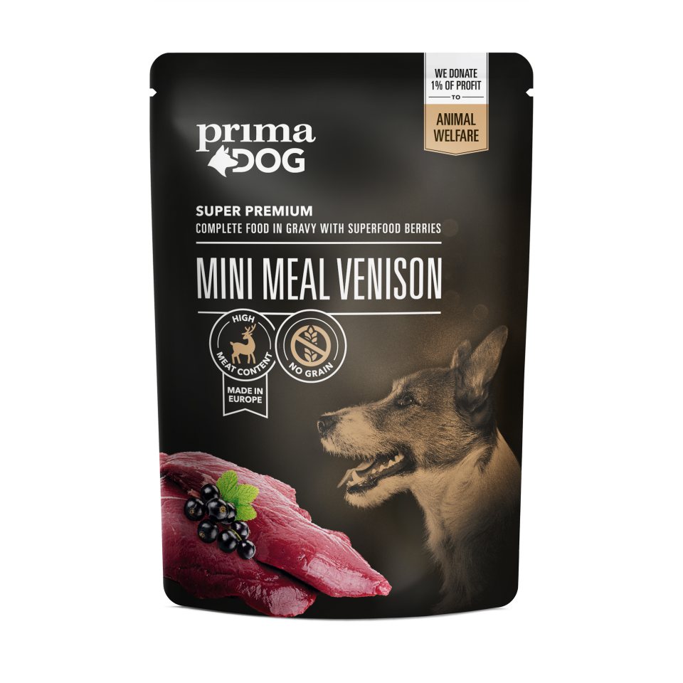 Τροφή Σκύλου Mini Meal Ελάφι Grain Free 85g