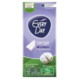 EVERY DAY | Σερβιετάκια Large All Cotton 30 Τεμάχια