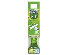 SWIFFER | Έτοιμη Σκούπα + 8 Ανταλλακτικά Πανάκια 1 Τεμάχιο