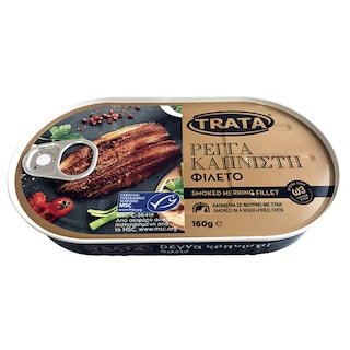 ΤΡΑΤΑ | HERRING ΦΙΛΕΤΟ ΚΑΠΝΙΣΤΟ 160GR