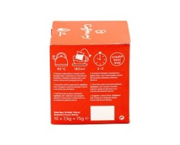 COFFEE WAY | Καφές Φίλτρου Morning Blend Μερίδες 10x7.5g