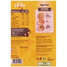 AGRINO | Τσιπς Ρυζιού Hummus 60g