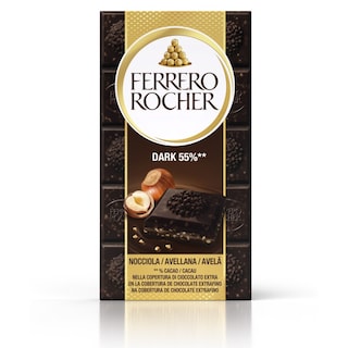 FERRERO | Μαύρη Σοκολάτα Φουντούκι 90g