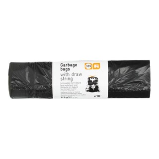 365 | Σακούλες Απορριμάτων Κορδόνι 53x78cm 10 Τεμάχια