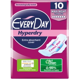 EVERY DAY | Σερβιέτες Plus Maxi Night  10 τεμάχια