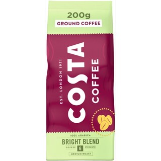 COSTA | Καφές Espresso Αλεσμένος Bright Blend  200gr