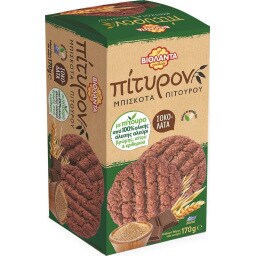 ΒΙΟΛΑΝΤΑ | Μπισκότα Πίτυρον με Σοκολάτα 170g