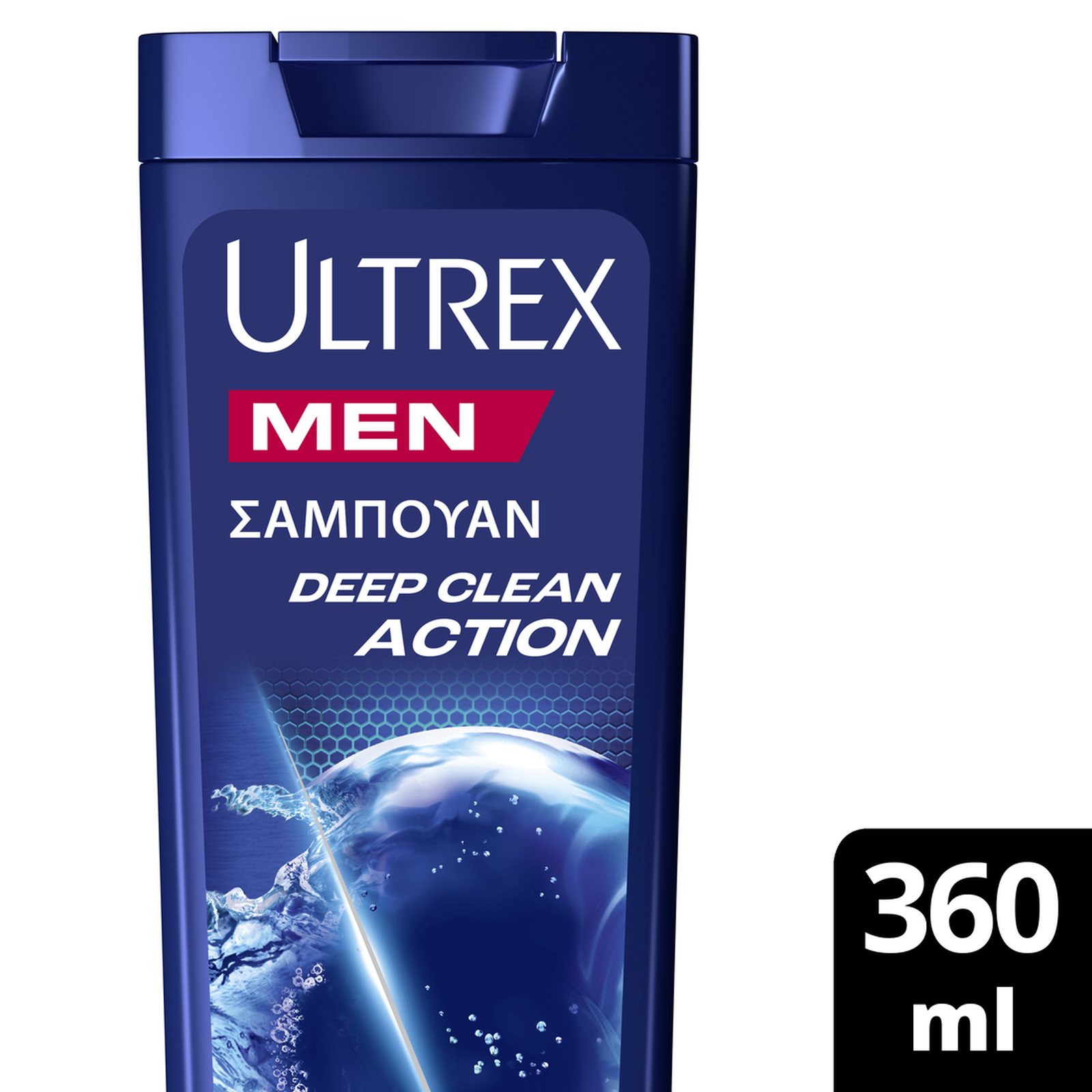 ULTREX Σαμπουάν Deep Clean Action Αντιπιτυριδικό 360ml