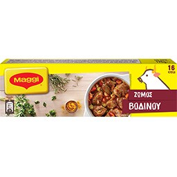 MAGGI | Κύβοι Ζωμού Βοδινό 8 Lt 16 Τεμ 176gr