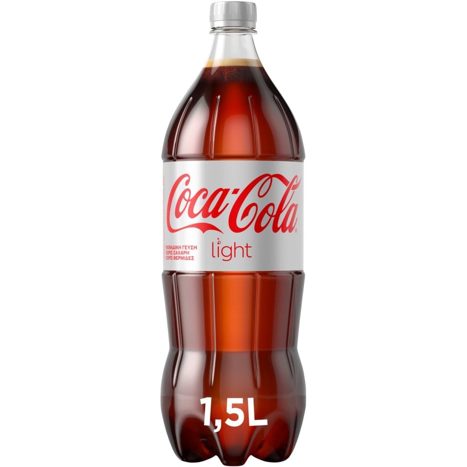 COCA COLA Αναψυκτικό Cola Light Φιάλη 1,5lt