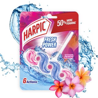 HARPIC | Μπλοκ Τουαλέτας WC Tropical Blossom 35g