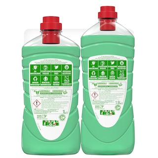AJAX | ULTRA | Υγρό Καθαρισμού Ultra Λεμόνι 1.5lt + 1lt Δώρο