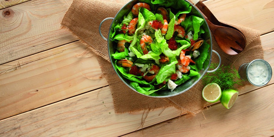 Σαλάτα με θαλασσινά