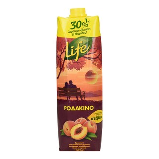 LIFE | Χυμός Ροδάκινο Στέβια 1lt