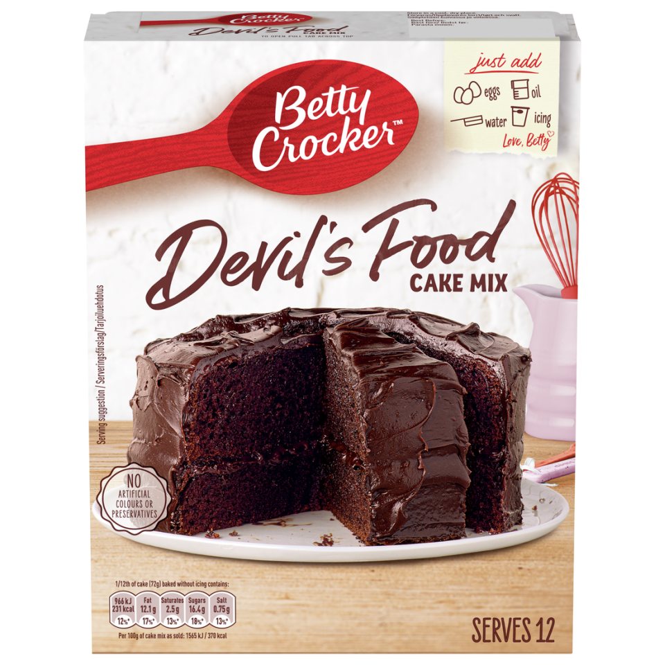 BETTY CROCKER Μείγμα Κείκ Devil's Food 425g