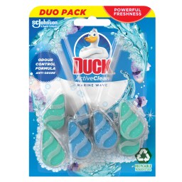 DUCK | Block Λεκάνης WC Active Clean Marine 2x38.6g