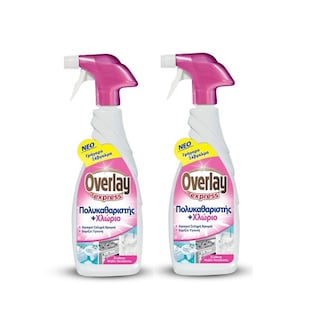 OVERLAY | Spray Πολυκαθαριστής Χλωρίνης 650ml 1+1