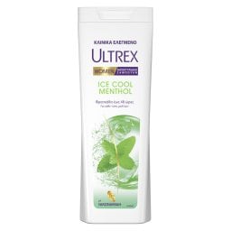 ULTREX | Σαμπουάν Ice Cool Menthol Αντιπιτυριδικό 360ml