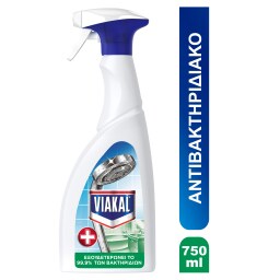 VIAKAL | Spray Καθαρισμού Αντιβακτηριδιακό Κατά των Αλάτων 750ml