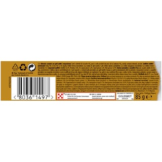 GOURMET | GOLD | Γατοτροφή Σολομός & Κοτόπουλο Κονσέρβα 85gr