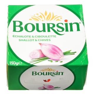 BOURSIN | BOURSIN SHALLOT & CHIVE 150GR