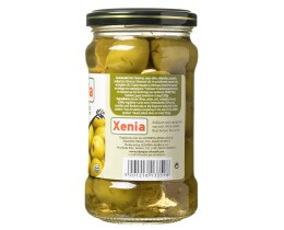 XENIA | Ελιές Πράσινες Χωρίς Κουκούτσι 40% Λιγότερο Αλάτι 130g