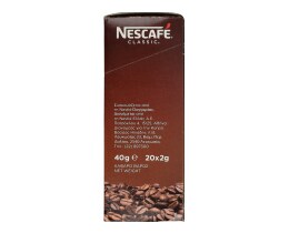 NESCAFE | CLASSIC | Στιγμιαίος Καφές Sticks 20x2g