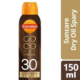 CARROTEN | Αντηλιακό Ξηρό Λάδι Spray Coconut Dreams SPF30 150ml