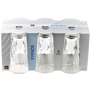 - | ΠΟΤΗΡΙΑ ΝΕΡΟΥ KYKNOS 26 CL ΣΕΤ 6 ΤΕΜ