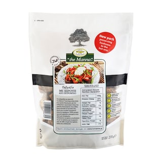 ΜΑΝΝΑ | Παξιμάδια με Χαρούπι από Πετρόμυλο 270g