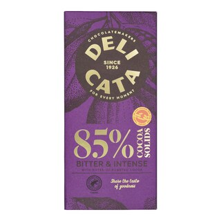 DELICATA | Μαύρη Σοκολάτα 85% Κακάο 100gr