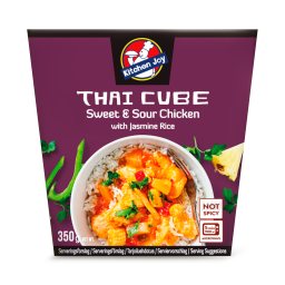THAI THAI | Γλυκόξινο Κοτόπουλο με Ρύζι Γιασεμιού 350g