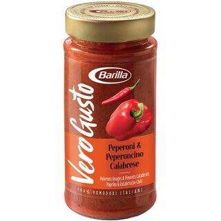 BARILLA | Σάλτσα Τομάτας Vero Gusto Καυτερή Πιπεριά 300g