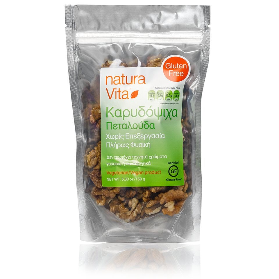 NATURA VITA Καρυδόψιχα Χωρίς Γλουτένη 150g