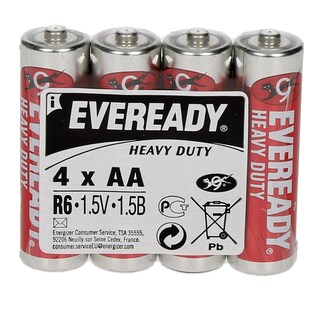 EVEREADY | ΜΠΑΤΑΡΙΕΣ EVEREADY HD AA/R6SHP4 4 ΤΕΜ