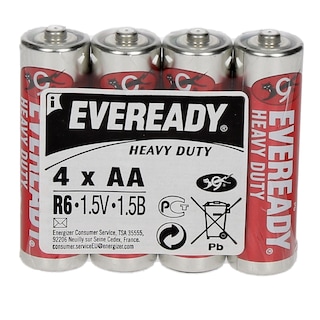 EVEREADY | ΜΠΑΤΑΡΙΕΣ EVEREADY HD AA/R6SHP4 4 ΤΕΜ