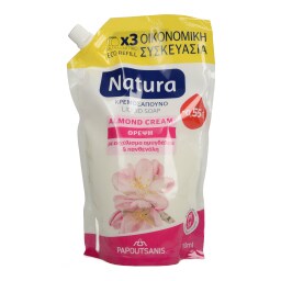 NATURA | ΚΡΕΜΟΣΑΠΟΥΝΟ AMYΓΔΑΛΟ 750 ML -0.55