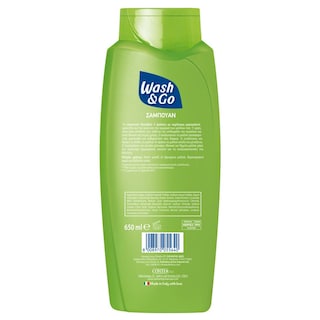 WASH&GO | Σαμπουάν 5 Δράσεων για Κανονικά Μαλλιά 650ml