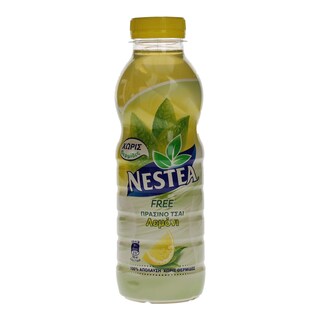 NESTEA | ICE TEA GREEN ΛΕΜΟΝΙ ΦΙΑΛΗ 500 ML 25 % ΦΘΗΝΟΤΕΡΑ