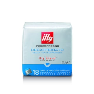 ILLY | ILLY IPERESPRESSO DECAF 18CAP 111G IperEspresso Decaf 18 Τεμάχια