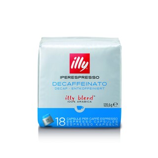 ILLY | ILLY IPERESPRESSO DECAF 18CAP 111G IperEspresso Decaf 18 Τεμάχια