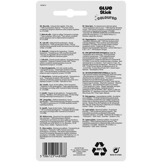 BIC | Κόλλα Χρωματιστή Colored Glue Stick 2 Τεμάχια