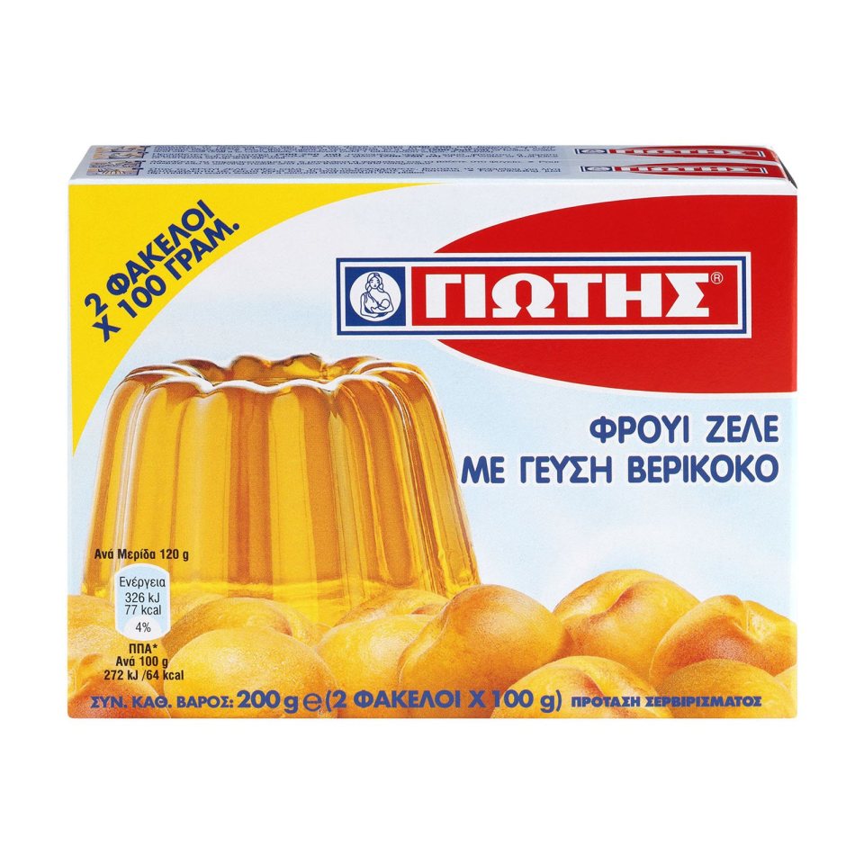 ΓΙΩΤΗΣ Ζελέ Βερίκοκο 2x100g