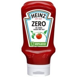 HEINZ | Κέτσαπ Zero Χωρίς Προσθήκη Ζάχαρης και Αλατιού 425g