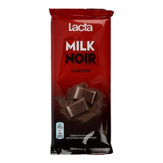 LACTA | LACTA CHOCOLATE MLK NOIR 85G ΓΑΛΑΚΤΟΣ NOIR 85 GR