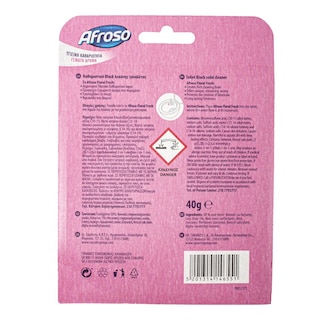 AFROSO | Καθαριστικό Block Τουαλέτας Floral Fresh 40g